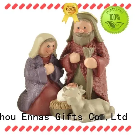 holding candlenativity set with stable christmas popularholy gift 1