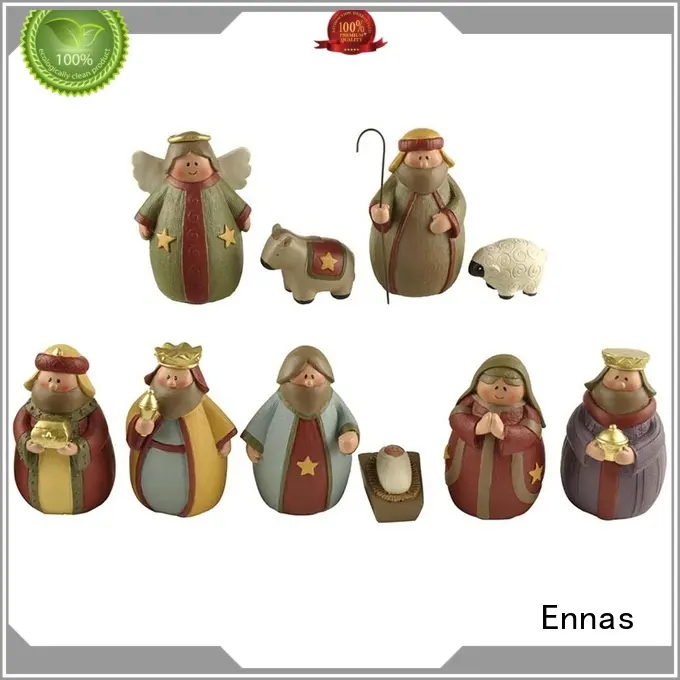 Ennas christmas nativity set with stable hot-sale holy gift1 1
