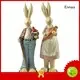 easter rabbit statuesmicro landscape 1