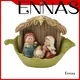 holding candlenativity set figurines christian promotional holy gift 1