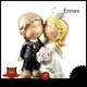 family statue 50th anniversary cake toppers home decor high-qualitybirthday decor 1
