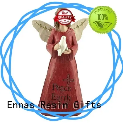 Ennas religious memorial angel figurines unique for ornaments 1