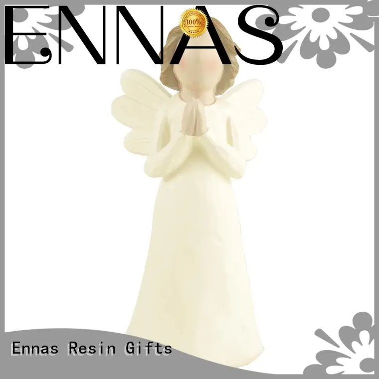 Ennas carved angel wings figurines vintage fashion 1