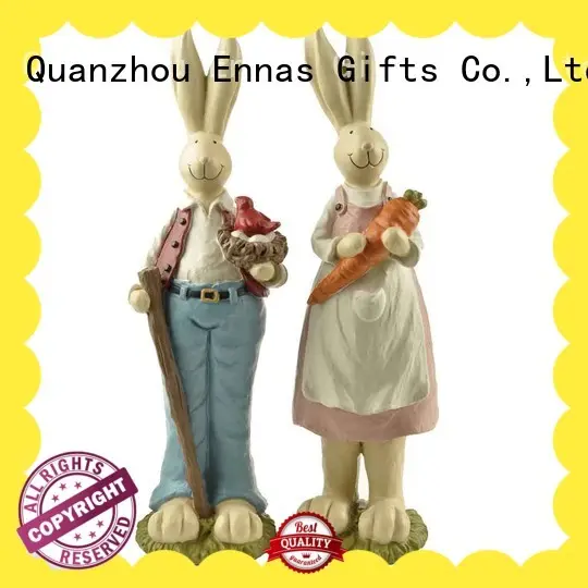 resin easter bunnies adorable micro landscape 1