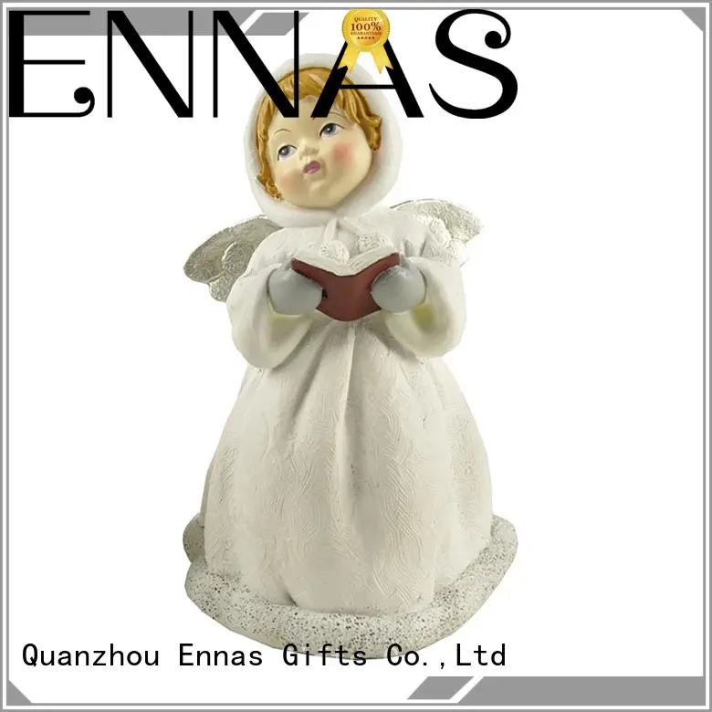 Ennas hand-crafted memorial angel figurines colored at discount 1