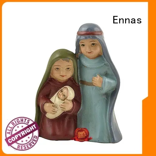 Ennas wholesale nativity set figurines promotional 1