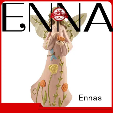 Ennas high-quality guardian angel figurines collectible antique for ornaments 1