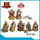 Ennas wholesale nativity set with stable promotional family decor 1