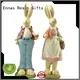 Ennas hot-sale resin easter bunnies oem for holiday gift 1