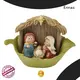 holding candle religious statues christmas hot-sale family decor 1