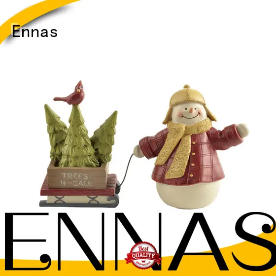 snowman christmas village figurines collectible family for wholesale 1