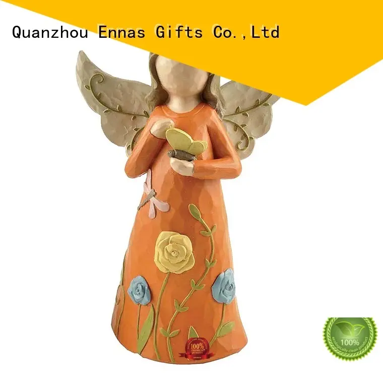 Ennas carved angel statues indoor unique at discount 1
