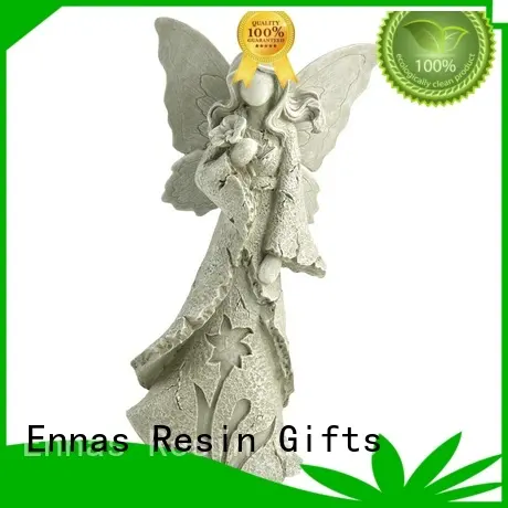 carved personalized angel figurine hand-crafted vintage fashion 1
