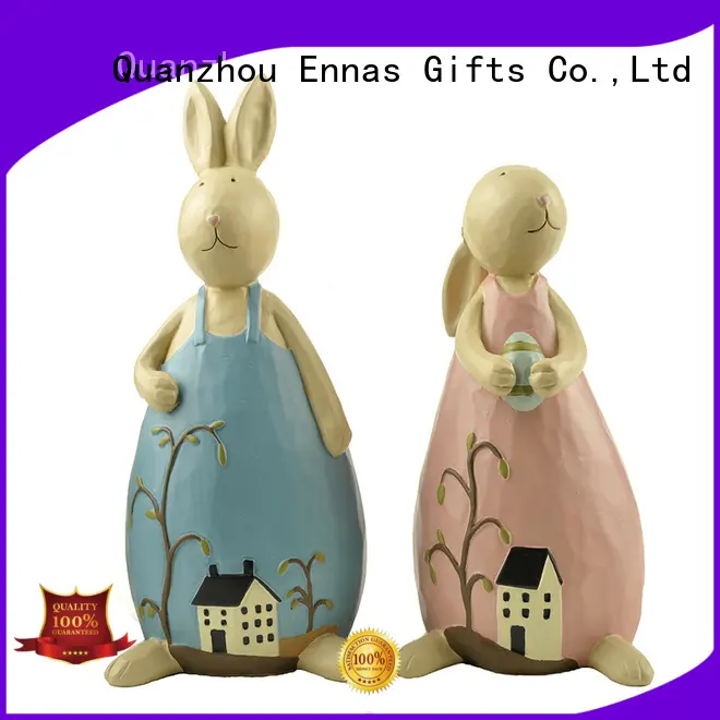 decorative easter figurines popular polyresin micro landscape 1
