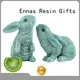 Ennas best quality easter bunny decorations handmade crafts micro landscape 1
