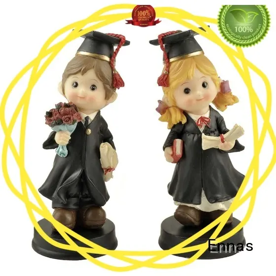 Ennas custom graduation figurines festivity from best factory 1