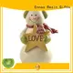 Ennas decorative small christmas figurines polyresin bulk production 1