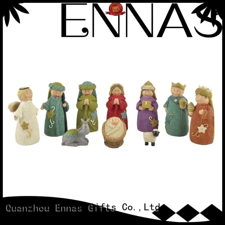 Ennas holding candle catholic figurines bulk production holy gift 1