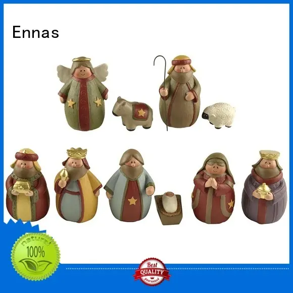 Ennas custom sculptures nativity set with stable popular 1