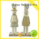 best quality easter rabbit decor polyresin micro landscape 1