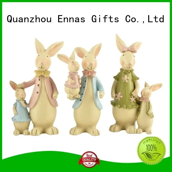 decorative easter rabbit statues polyresin micro landscape 1