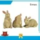 best quality easter rabbit statues oem home decor 1