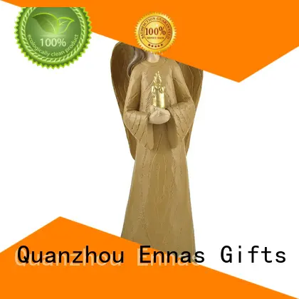 Ennas carved angel wings figurines handmade fashion 1