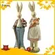 Ennas free sample easter bunny figurines handmade crafts for holiday gift 1