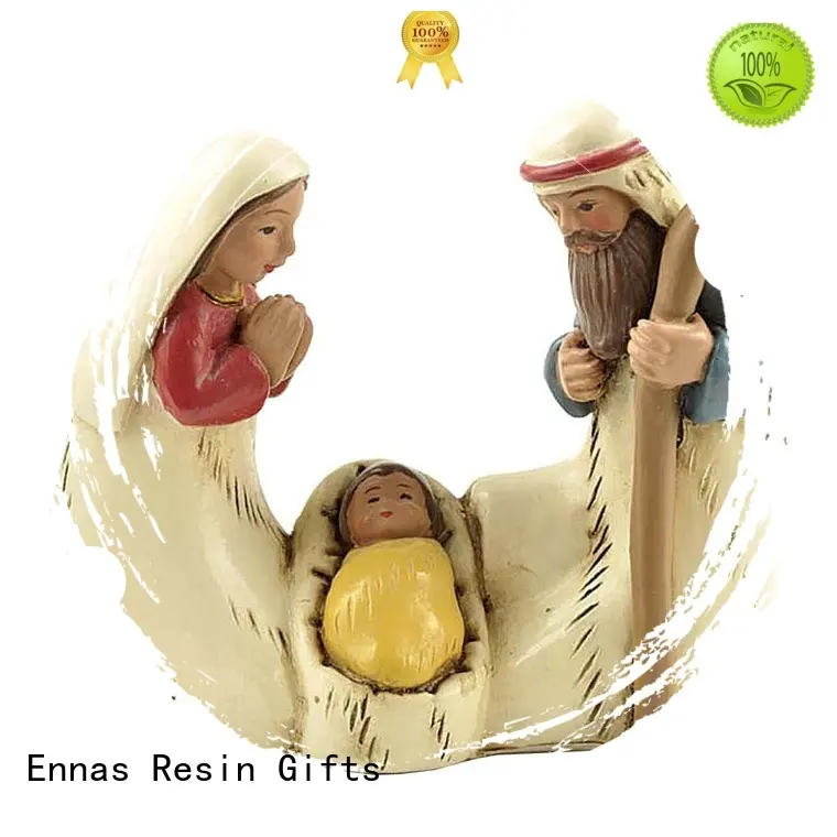 Ennas christmas christian figurines popular holy gift 1