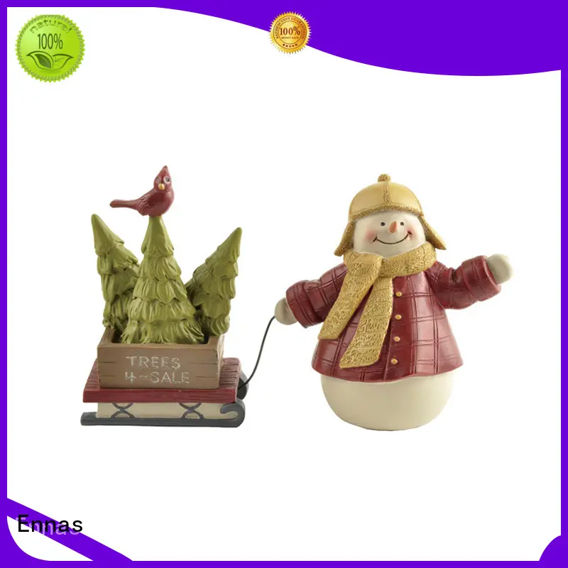 decorative small christmas figurines for wholesale 1
