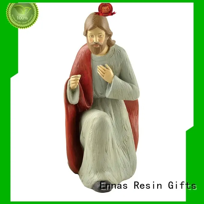 Ennas holding candle catholic figurines popular holy gift 1