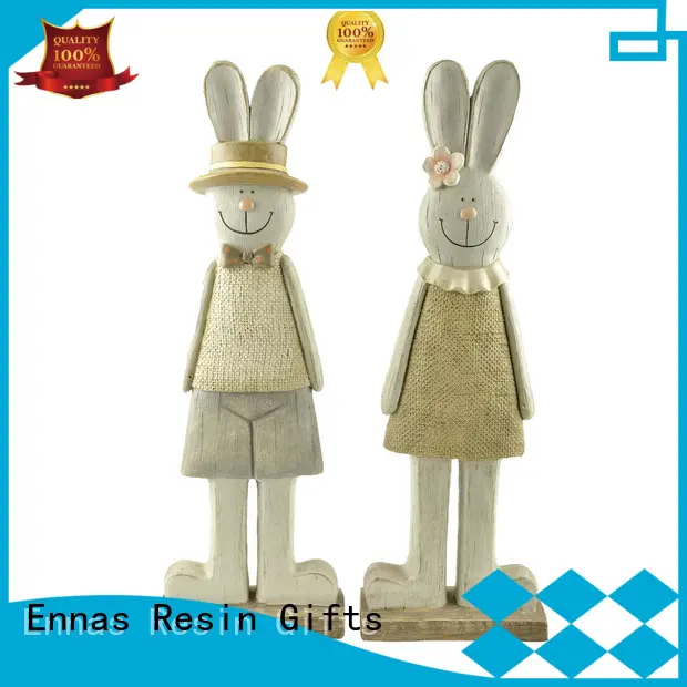 Ennas hot-sale easter statue polyresin micro landscape 1