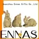 best quality easter rabbit figurines handmade crafts home decor 1