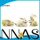 decorative vintage easter bunny figurines handmade crafts for holiday gift 1