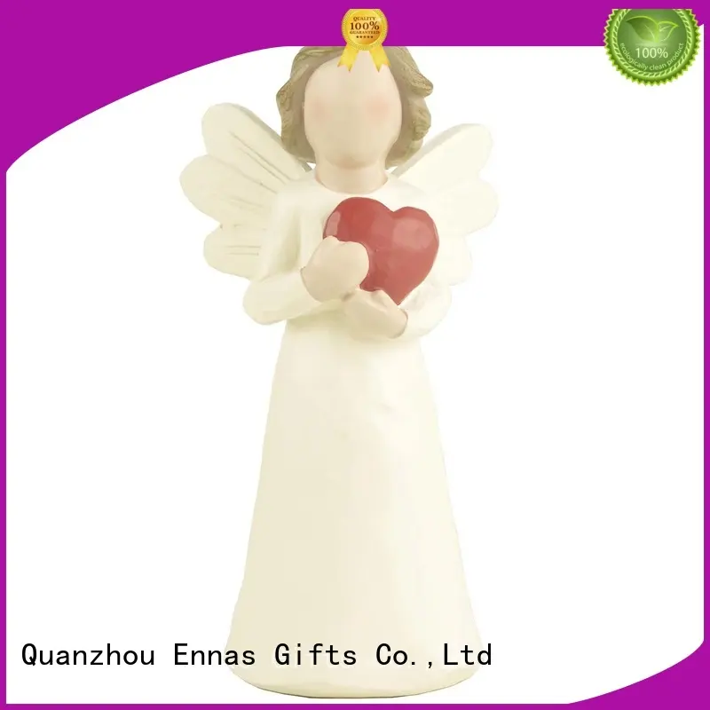 carved small angel figurines vintage for decoration 1