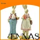 easter rabbit statues home decor 1