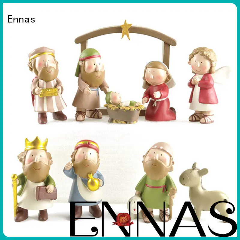 holding candle religious sculptures christmas hot-sale craft decoration 1