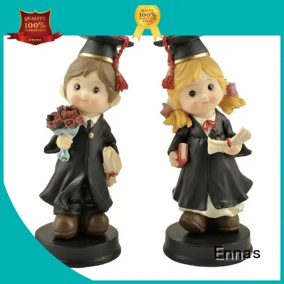 Ennas handmade crafts graduation statue free sample bulk order 1