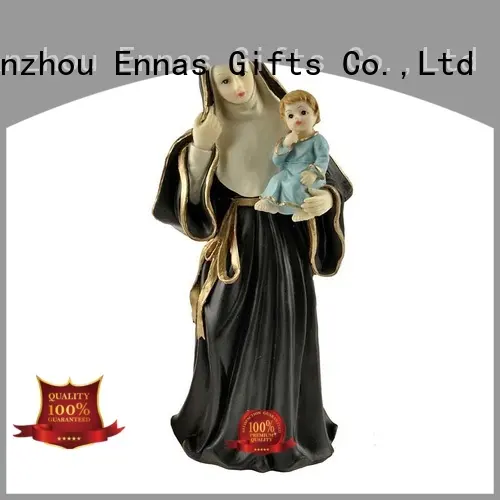 Ennas holding candle religious statues popular craft decoration1 1