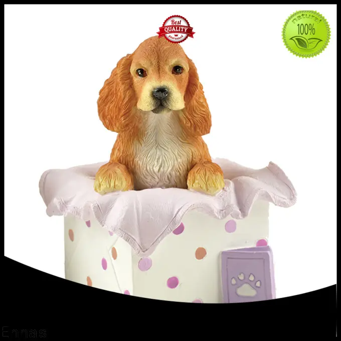 Ennas sculpture model dog figurines toys hot-sale resin craft 1