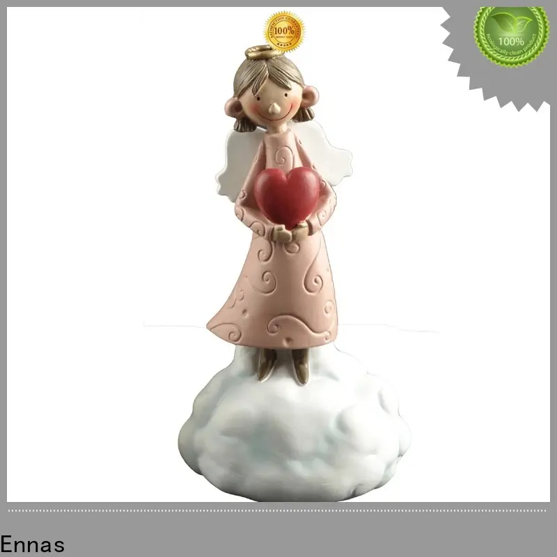 Ennas guardian angel statues figurines colored for decoration 1