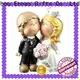 Ennas family statue wedding cake topper high-quality from best factory 1