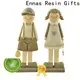 free sample easter rabbit statues polyresin for holiday gift 1
