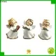 carved angel collectables colored for ornaments 1