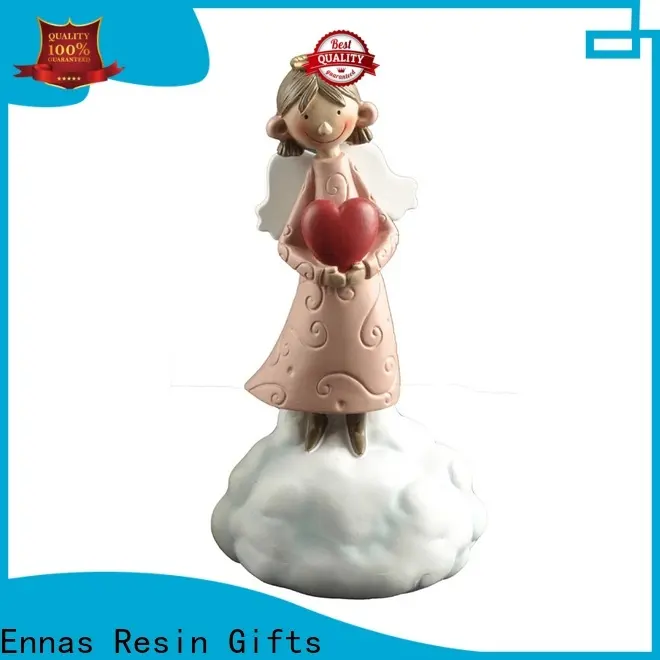 Ennas carved small angel figurines handmade for decoration 1