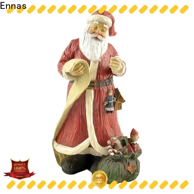 Ennas hand-crafted collectible christmas ornaments polyresin for ornaments 1