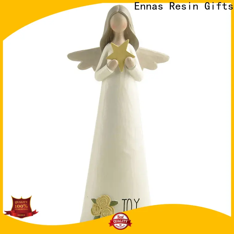 Christmas resin angel figurines handicraft for ornaments 1