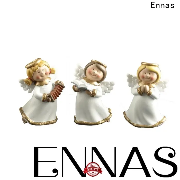 carved little angel figurines lovely at discount 1