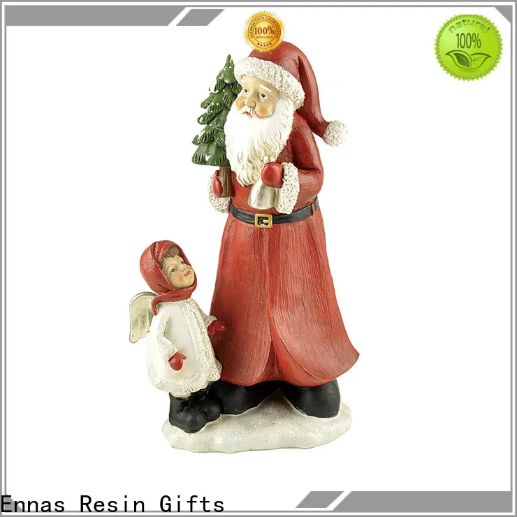 Ennas custom christmas village figurines polyresin bulk production 1