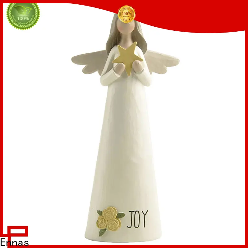 Ennas carved angel figurines vintage at discount 1